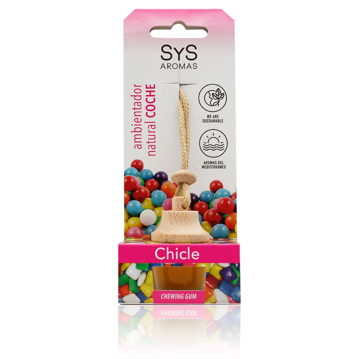 Ambientador SyS Coche Style – Chicle 7ml