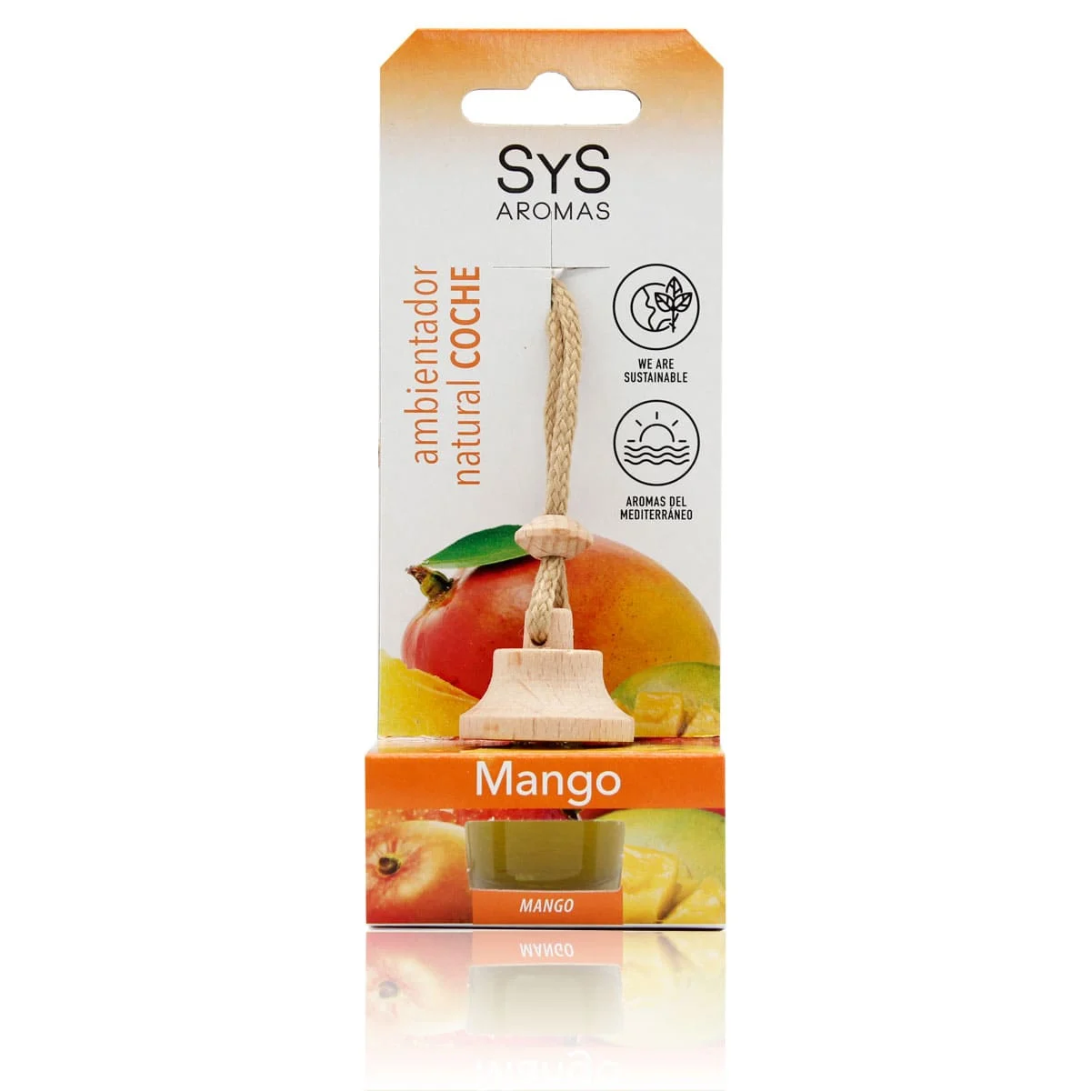 Ambientador Colgante SyS Coche Style – Mango 7ml