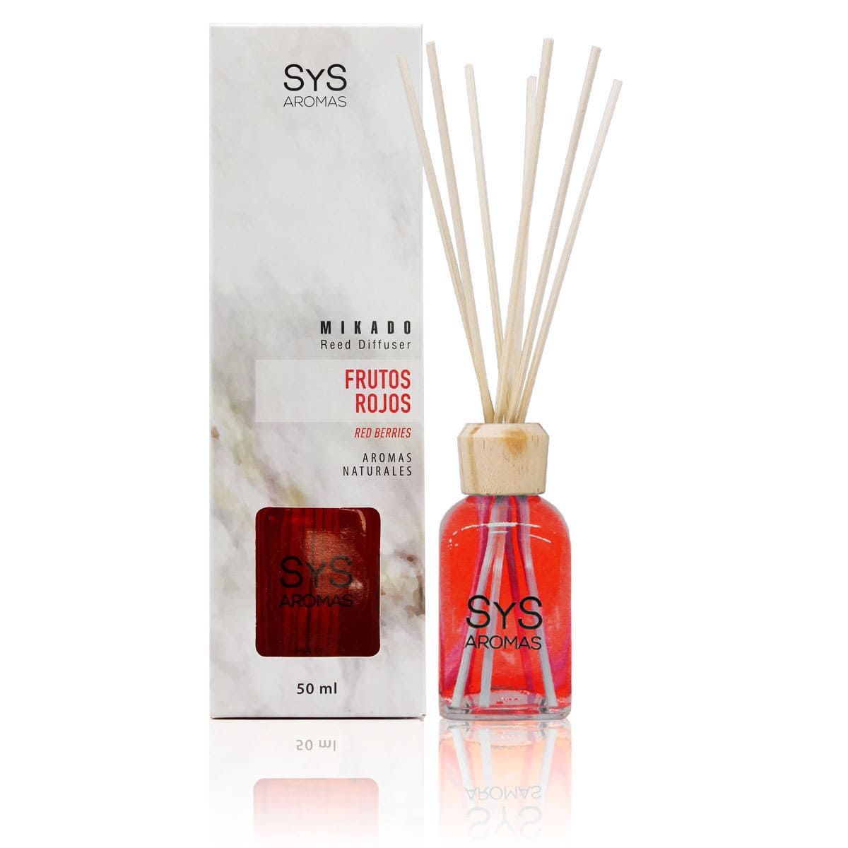 Ambientador Mikado SyS Mármol – Frutos Rojos 50ml